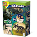 Pikkukuva 1 / 5: Dinosaurus- ja luuston kaivaminen 2 in 1 - Triceratops - SES CREATIVE Flerfarvet