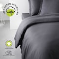 Miniatyrbillede 1 af 4: Sengesæt - I DAG - 240 x 260 cm - 100% bomuld - Organisk Fusain - GOTS certificeret bio Ekologisk Fusain