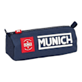 Miniatyrbillede 1 af 4: Skolepung - München - Storm - Sort Grå - Polyester 1680D - 21 x 8 x 7 cm Svart grå