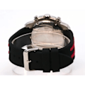 Miniatyrbillede 3 af 4: Ur - Guess - W1047G1 - Sort silikone - Vandtæt 10 bar - 47 mm Svart