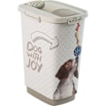 Miniatyrbillede 2 af 2: ROTHO Container Croquettess Joy for hunde - 25 L Vit