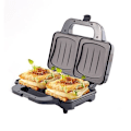 Miniatyrbillede 2 af 6: XL Croque-monsieur apparat - CAMRY CR 3054 - Effekt 1300W - Non-stick plader - Termostat SVART