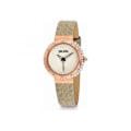 Miniatyrbild 1 av 2: Kvinnoarmband - Folli Follie - WF13B032SP - Läder - Ø 28 mm - Quartz Vit
