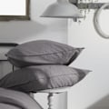 Miniatyrbillede 2 af 4: Sengetæppe - I DAG - CHARME - Chambray - Mørk grå Capucine - 260 x 240 cm