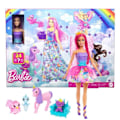Pikkukuva 1 / 6: Barbie- joulukalenteri Barbie Dreamtopia -nukke ja tarvikkeet HRG90 Flerfärgad