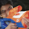 Miniatyrbillede 6 af 6: Nerf NSeries Pinpoint Dart Blaster, Inkluderer 18 N1 Foam Dart, fra 8 år og opefter Flerfärgad