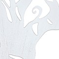 Pikkukuva 2 / 3: seinäkoristelu 100 x 1 x 100 cm musta valkoinen intialainen (2 kpl) - Väri: MUSTA