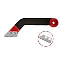 Miniatyrbillede 2 af 3: Rechange Grattoir - Generisk - Lame til Grattoir - 2 Widia plader - Modstandsdygtighed over for slid Vit