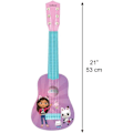 Miniatyrbild 3 av 5: Lexibok - Min första gitarr Gabby och det magiska huset - 53cm - Inlärningsguide ingår
