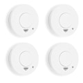 Miniatyrbillede 1 af 4: Røgdetektor - Smartwares - RM250/4 - 4 stk - Batterier inkluderet - 85 dB alarm
