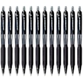 Miniatyrbillede 1 af 2: Rollerball - UNI-BALL - JetStream SXN-101 - Tip 0,7 mm - Æske med 12 - Farve Sort Flerfärgad