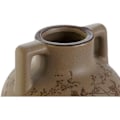 Miniatyrbillede 2 af 2: Vase - ITEM - Brune blade - Matt brunt stentøj kastanj