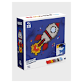 Miniatyrbillede 3 af 5: Kit 500 dele Mini Puzzle efter numre tema Rumraket - Plus Plus