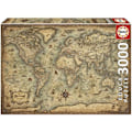 Pikkukuva 1 / 3: PLANISPHERE Palapeli - 3000 kpl - EDUCA-tuotemerkki - Matkailu ja kartat Flerfärgad