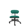 Miniatyrbillede 3 af 4: Ergonomisk drejelig og højdejusterbar kontorstol - PIQUERAS Y CRESPO Model 37G - Grøn