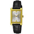 Miniatyrbild 3 av 4: Casio Watch - Dam - LTP-1234PGL-7A2EF - Svart läder - Vattentät 3 Atm Svart
