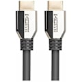 Miniatyrbillede 2 af 2: HDMI kabel - LANBERG - V2.1 - 0,5m - 80Hz - Sort Flerfärgad
