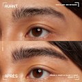 Pikkukuva 4 / 6: Kulmakynä - NYX Professional Makeup - Blade & Shade - Kaksoispää - Vedenkestävä - Ruskea Brunett
