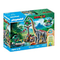 Miniatyrbillede 1 af 6: PLAYMOBIL 71819 Brachiosaurus, udforskere, luftkøretøj Flerfärgad