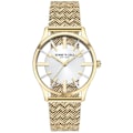 Miniatyrbillede 1 af 4: Ur - KENNETH COLE - KCWLG2124003 - Kvarts - Rustfrit stål - Milanese mesh guld Guld, klart