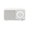 Miniatyrbillede 1 af 4: Radio Portable - SANGEAN - ÆGTE MINI (WR-7) - Bluetooth - FM - Hvidt Træhus hvid