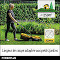Pikkukuva 4 / 6: Sähkölaituri - POWERPLUS - POWEG62203 - 1000 W - 320 mm Ø - Urakointi ja takaluukku. sort