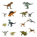 Pikkukuva 1 / 6: 5 mini-figuuria sisältävä laatikko - JURASSIC WORLD - GWP38 - Dinosaurukset ja ihmisfiguuri - 3 vuotta ja yli - Satunnainen malli Flerfärgad