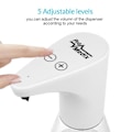 Miniatyrbillede 3 af 4: Automatisk sæbedispenser - PR-530 - Hvid - 480 ml - Uden kontakt - 5 niveauer af regulering Vit