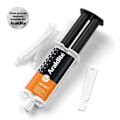 Miniatyrbillede 1 af 4: Zwe-komponent epoxy lim - CYANOLIT - Araldite - Ultra-hurtig 90 sek - Høj modstandskraft - Multi-materialer