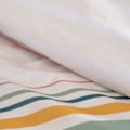 Pikkukuva 3 / 3: Vuodevaatteet - TODAY - Auringonpaiste - 11.23 raidallinen printti - 2 henkilöä - 220 x 240 cm - 100% Puuvilla 57 lankaa Flerfärgad