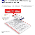Miniatyrbillede 2 af 2: Indbind - OXFORD - Live & Go - 4 ringe - Polyfoam - 100 A4+ ark Svart