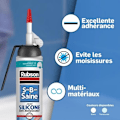 Miniatyrbild 2 av 2: Sanitetsmassa - RUBSON - 2683038 - Fog - Lättanvänd - Hälsosamt badrum - Massa - Vit - 200ml Vit