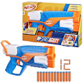 Miniatyrbillede 1 af 6: NERF blaster Agility N Series, 12 Nerf N1 dart kun til Nerf N Series blastere, 6 dart løb, udendørs spil Flerfarvet