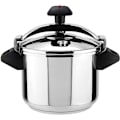 Miniatyrbillede 1 af 2: Olla a pres Traditionel - MAGEFESA - INOXTAR 8L - Sort - Rustfrit stål Svart