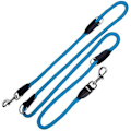 Miniatyrbillede 2 af 2: Multi-position bæltet - GLORIA - Nylon - Blå - Optimal komfort - Til mellemstore hunde blå
