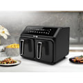 Miniatyrbillede 4 af 5: Fritøse uden olie FAGOR - Airfryer FG2X4L - Kapacitet 8L - Dobbelt kar 4L - 8 tilberedningsprogrammer - 2200W Svart