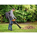 Miniatyrbillede 5 af 6: BLACK+DECKER Ledningsbaseret støvsuger, blæser og nedbryder - BEBLV300-QS - 3000 W - 72L pose - Bi-rørsystem Orange, Svart