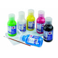 Miniatyrbillede 3 af 4: Milano gouache maling - 3406 - Æske med 6 flasker gouache á 125 ml assorterede farver