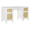 Miniatyrbillede 1 af 4: skrivebord i rattangran (140 x 50 x 76 cm)