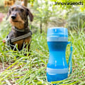Miniatyrbillede 1 af 4: Vand- og fødevaredispenser - InnovaGoods - Pettap - 300 ml vand - 200 ml fødevarer - Bærbar