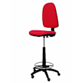 Pikkukuva 3 / 4: PIQUERAS Y CRESPO Ayna ergonominen jakkara - Punainen - Kangas - Parkettipyörät