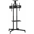 Miniatyrbillede 2 af 2: TM Electron TMSLC324 universalstativ med hjul til LED, OLED, LCD, plasmaskærme eller tv fra 37" til 70", maks.