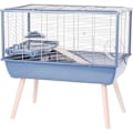 Miniatyrbillede 1 af 2: Hævet gnaverbur - ZOLUX - Néolife - Til hamster - 78 x 48 x 75 cm - Blå Blå