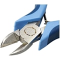 Miniatyrbillede 2 af 2: Diagonal skæretang - FERRESTOCK - 125 mm - Kulstofstål - Bi-materiale håndtag - Ergonomisk Krom och blå