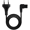 Pikkukuva 1 / 2: NANO CABLE kulmikas virtajohto - CEE7/16/M-C7/H - Musta - 1,8 m - 1500 W sort