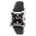 Miniatyrbillede 1 af 3: Laura Biagiotti unisex ur LB0038L-01 - Quartz - Sort - Læder - Herrer