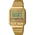 Miniatyrbillede 3 af 5: Casio Ur - Dame - A120WEG-9AEF - Guld rustfrit stål - Vandtæt 3 Atm - Kvarts - Digital gyllene