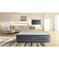 Miniatyrbillede 3 af 4: INTEX Comfort Plush Forhøjet ekstra seng - elektrisk 2 personer 64414ND Färg: Ljusgrå / Mörkgrå kant