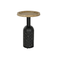 Miniatyrbillede 1 af 4: Sidebord - Metalgran - 41,5 x 41,5 x 63,5 cm - Hvid