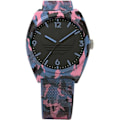 Pikkukuva 2 / 3: Kello - ADIDAS - AOST22569 - Unisex - Hartsvaippa - 38 mm - Kestävyys 5 ATM Rosa/Blå